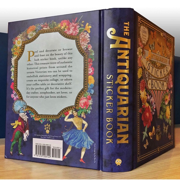 The Antiquarian Sticker Book (Over 1,000 Exquisite Victorian Stickers) - Picture 4 of 7